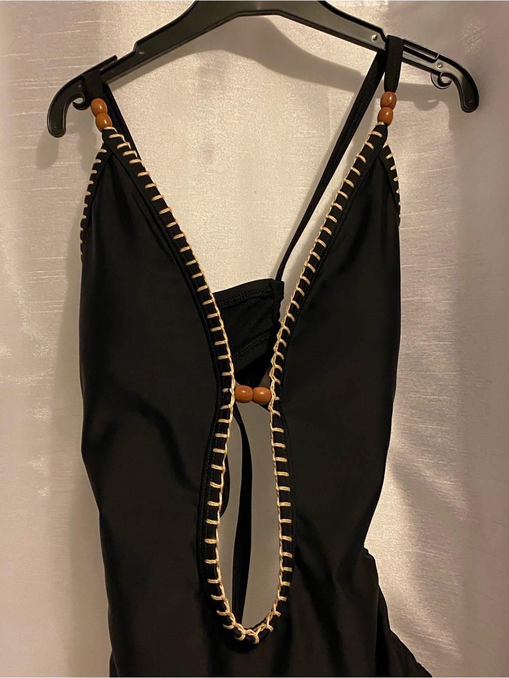 Shade & Shore Black One Piece Swimsuit